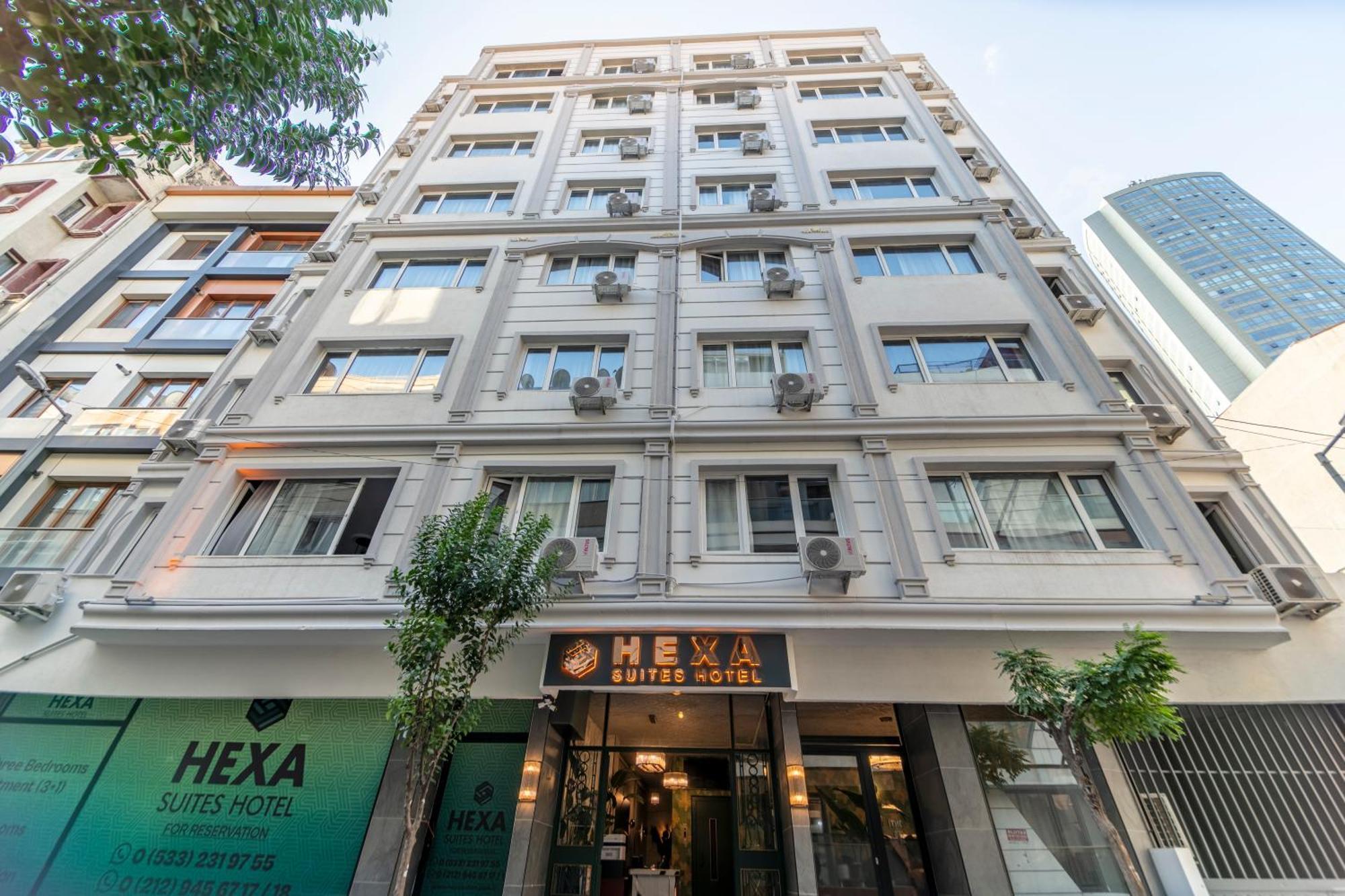 Hexa Suites Hotel Isztambul Kültér fotó