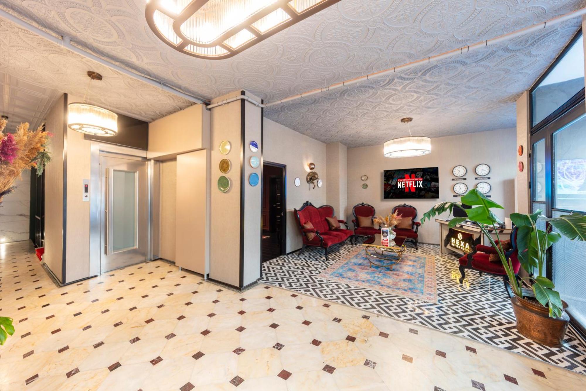 Hexa Suites Hotel Isztambul Kültér fotó